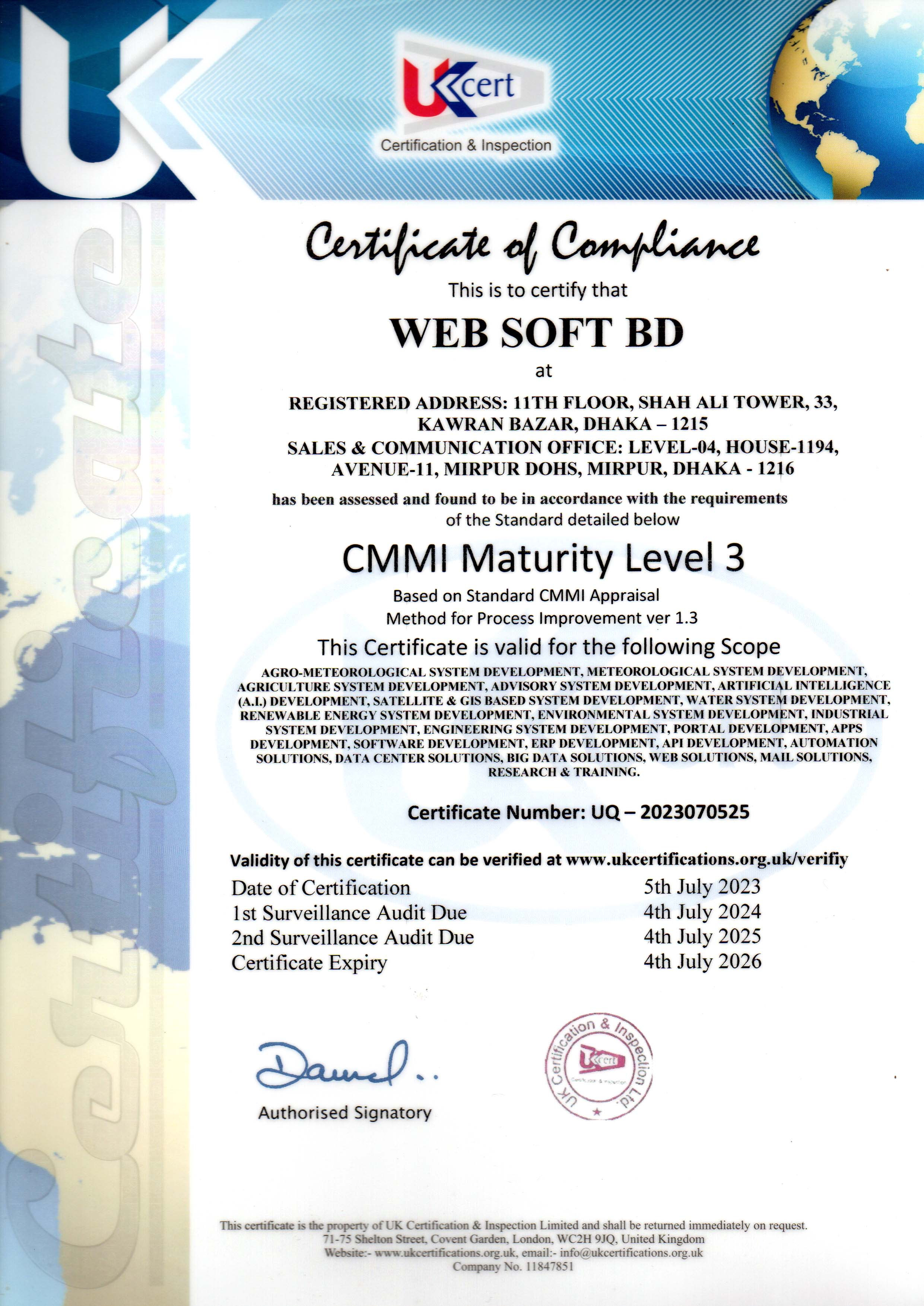 certificate image